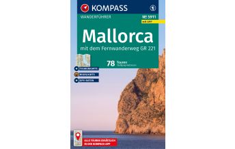 Wanderführer KOMPASS Wanderführer 5911, Mallorca, 78 Touren mit Extra-Tourenkarte Kompass-Karten GmbH