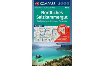 Hiking Maps Styria Kompass-Karte 18, Nördliches Salzkammergut 1:50.000 Kompass-Karten GmbH