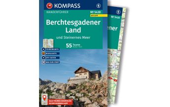 Wanderführer KOMPASS Wanderführer Berchtesgadener Land und Steinernes Meer, 55 Touren mit Extra-Tourenkarte KOMPASS freytag & berndt
