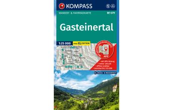 Hiking Maps Salzburg KOMPASS Wanderkarte 079 Gasteinertal 1:25.000 Kompass-Karten GmbH