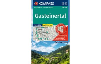 Wanderkarten Österreich KOMPASS Wanderkarte 079 Gasteinertal 1:25.000 KOMPASS freytag & berndt