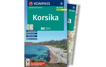 KOMPASS Wanderführer Korsika, 80 Touren mit Extra-Tourenkarte KOMPASS freytag & berndt