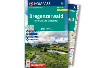 KOMPASS Wanderführer Bregenzerwald und Großes Walsertal, 60 Touren mit Extra-Tourenkarte KOMPASS freytag & berndt