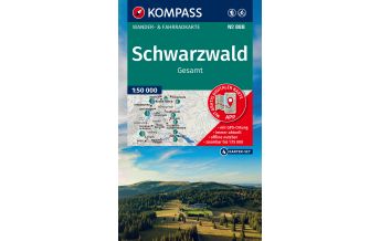 KOMPASS Wanderkarten-Set 888 Schwarzwald Gesamt (4 Karten) 1:50.000 KOMPASS freytag & berndt