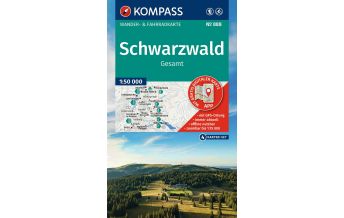 KOMPASS Wanderkarten-Set 888 Schwarzwald Gesamt (4 Karten) 1:50.000 KOMPASS freytag & berndt