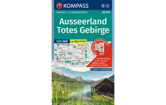 KOMPASS Wanderkarte 039 Ausseerland, Totes Gebirge 1:25.000 KOMPASS freytag & berndt