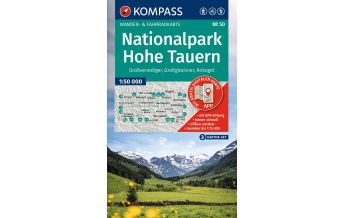 KOMPASS Wanderkarten-Set 50 Nationalpark Hohe Tauern, Großvenediger, Großglockner, Ankogel (3 Karten) 1:50.000 KOMPASS freytag & berndt