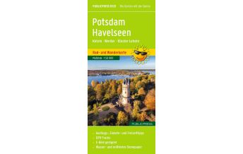 Hiking Maps Germany Publicpress Rad- und Wanderkarte Potsdam, Havelseen, Ketzin, Warder, Kloster Lehnin 1:50.000 KOMPASS freytag & berndt