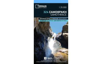 Road Maps Greece Terrain Map 324, Samothráki 1:35.000 Terrain Maps
