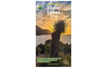 Inselkarten Ägäis Anavasi Topo Island Map 10.52, Sámos 1:70.000 Anavasi