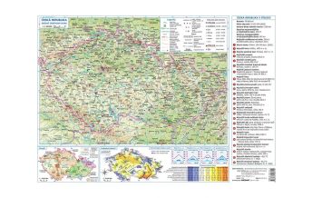 Schulhandkarten Schulhandkarte Tschechien Shocart