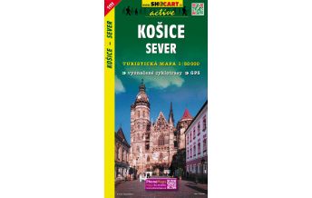 Wanderkarten Slowakei SHOcart Wanderkarte 1111, Košice Sever/Kaschau Nord 1:50.000 Shocart