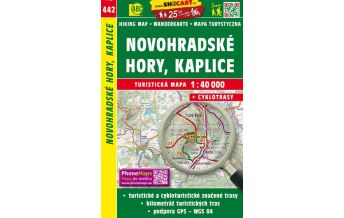 Wanderkarten Oberösterreich SHOcart Wanderkarte 442, Novohradské hory/Gratzener Bergland, Kaplice/Kaplitz 1:40.000 Shocart