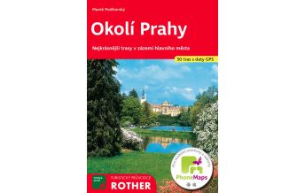 Wanderführer Rother Turistický průvodce Okolí Prahy freytag & berndt Praha