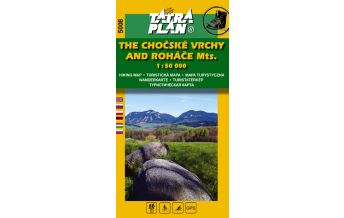 Wanderkarten Slowakei TatraPlan WK 5008 Slowakei - Chocske vrchy 1:50.000 DobroMapa-TatraPlan