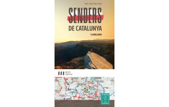 Weitwandern Mapa dels Senders de Catalunya 1:400.000 Editorial Alpina