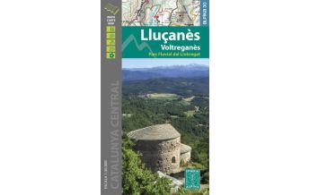 Hiking Maps Spain Editorial Alpina Map & Guide E-30, Lluçanès 1:30.000 Editorial Alpina