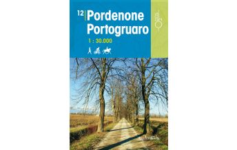 Cycling Maps Italy Rad-, Wander- und Reitkarte Odòs 12, Pordenone, Portogruaro 1:30.000 Odos