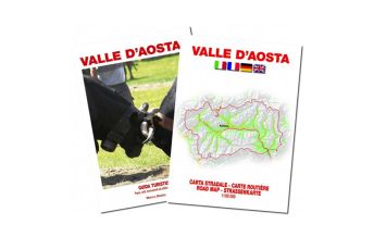 Straßenkarten Italien Straßenkarte Valle d'Aosta/Aostatal 1:100.000 L'Escursionista