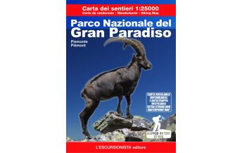 Wanderkarten Italien Carta dei sentieri Parco Nazionale del Gran Paradiso 1:25.000 L'Escursionista