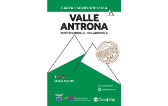 Wanderkarten Italien Geo4Map-Wanderkarte 107, Valle Antrona 1:25.000 Geo4map 
