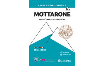 Wanderkarten Italien Geo4Map Wanderkarte 117, Mottarone, Lago d'Orta, Lago Maggiore 1:25.000 Geo4map 