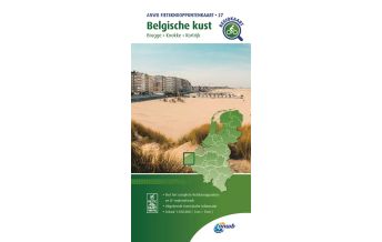 Radkarten Belgien ANWB Fietsknooppuntenkaart 27, Belgische Küste 1:100.000 ANWB