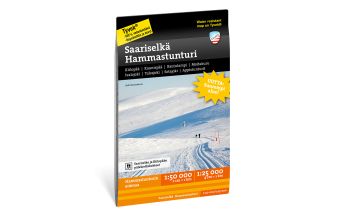 Wanderkarten Skandinavien Calazo Hiking Map Saarilselkä, Hammastunturi 1:50.000/1:25.000 Calazo 