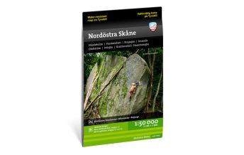 Hiking Maps Calazo Terrängkartan Schweden - Nordöstra Skane / Nordöstliches Schonen 1:50.000 Calazo 