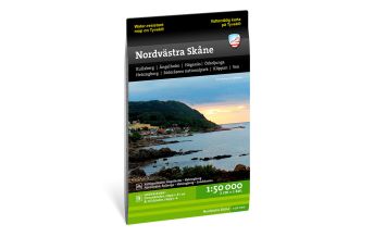 Hiking Maps Scandinavia Calazo Terrängkartan Schweden - Nordvästra Skane / Nordwestliches Schonen 1:50.000 Calazo 