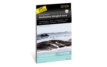 Winter Sports Calazo Skridskokarta/Eislaufkarte Stockholms skärgård norra/Nord 1:50.000 Calazo 