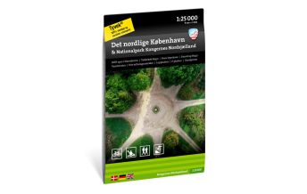 Wanderkarten Dänemark + Färöer Calazo WK Dänemark - Det nordlige Köbenhavn 1:25.000 Calazo 