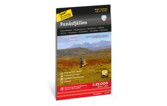 Wanderkarten Skandinavien Calazo Høyfjellskart Funäsfjällen 1:25.000 Calazo