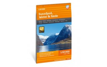 Hiking Maps Scandinavia Calazo Hiking Map Sunnfjord, Jølster & Førde 1:50.000 Calazo