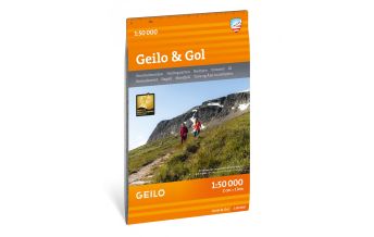 Skitourenkarten Calazo Hiking Map Geilo & Gol 1:50.000 Calazo