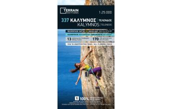 Straßenkarten Griechenland Terrain Map 337, Kálymnos 1:25.000 Terrain Maps