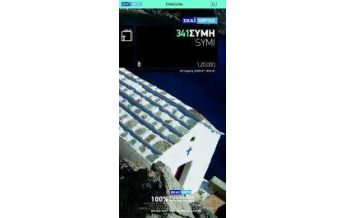 Road Maps Greece Terrain Map 341, Sými 1:20.000 Terrain Maps