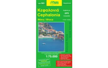 Straßenkarten Orama Straßenkarte - Kefalonia 1:75.000 Orama Editions