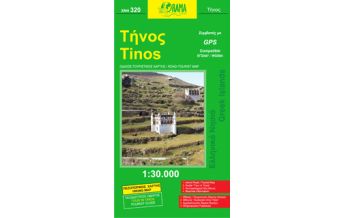 Road Maps Orama Road Map 320 Griechenland - Tinos 1:30.000 Orama Editions
