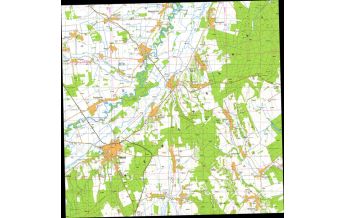 Wanderkarten Ungarn L-33-34-D Topografische Karte - Vasvár 1:50.000 TOP-O-GRAF Terkepbolt Hungarian Defense Forces