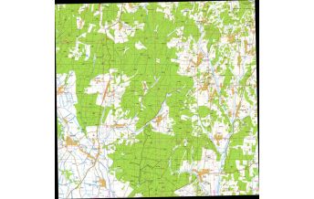 Wanderkarten Ungarn L-33-46-C Topographic Map Ungarn - Csesztreg 1:50.000 TOP-O-GRAF Terkepbolt Hungarian Defense Forces