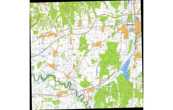 Wanderkarten Ungarn L-33-58-D Military Topographic Map Ungarn - Nagykanizsa 1:50.000 TOP-O-GRAF Terkepbolt Hungarian Defense Forces