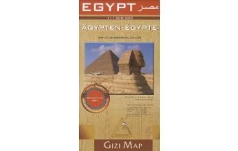 Straßenkarten Gizi Map Ägypten, Geographical Map, 1:1.300.000 Gizi Map