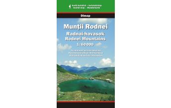 Wanderkarten Rumänien Dimap WK 15 Rumänien - Muntii Rodnei 1:60.000 DIMAP & ERMAP & Szarvas & F&B