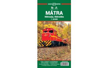 Hiking Maps Hungary Szarvas-Wanderkarte Mátra 1:30.000 Szarvas Térképek