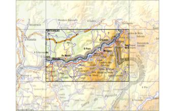 Wanderkarten Spanien Carta Militar de Portugal 1-1, Melgaço 1:50.000 CIGeoE