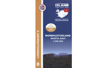 Straßenkarten Skandinavien Nordausturland (Nordosten) Mal og menning