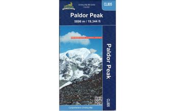 Hiking Maps Himalaya Nepa Trekking Map CL805 Nepal - Paldor Peak 1:50.000 Himalayan MapHouse