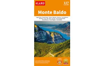 Wanderkarten Italien 4Land-Karte 117, Monte Baldo 1:25.000 4Land