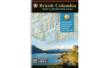 Reise- und Straßenatlanten MapArt Back Road Atlas British Columbia 1:200.000 Benchmark